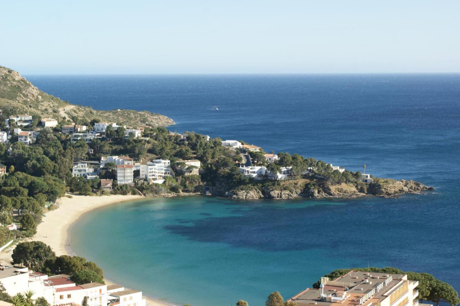 Ferienwohnung Bonito Piso En Roses Con Piscina Y Parking Av-66 Exterior foto